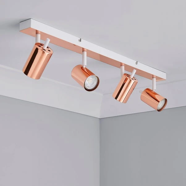 Carter 4 Light Semi Flush Spotlight Bar 11 Carter 4 Light Semi Flush Spotlight Bar - Image 9