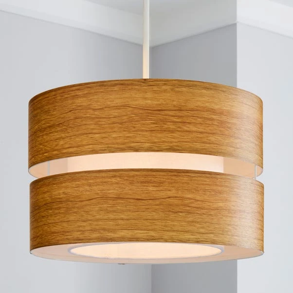 Frea Wood Easy Fit Pendant Shade 3 Frea Wood Easy Fit Pendant Shade