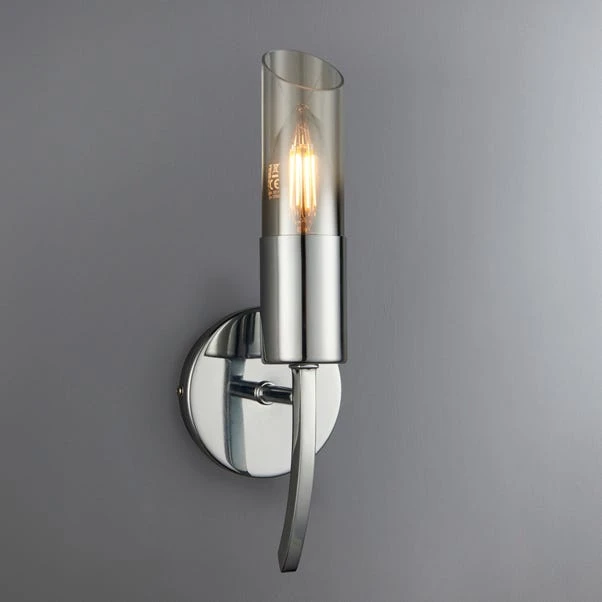 Corvus Chrome Wall Light 3 Corvus Chrome Wall Light