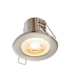 Basics Integrated LED Satin Nickel Flush Recess Light 9 Basics Integrated LED Satin Nickel Flush Recess Light -Dunelm 30624106 alt03