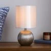 Adana Mini Ceramic Ivory Touch Dimmable Table Lamp 1 Adana Mini Ceramic Ivory Touch Dimmable Table Lamp -Dunelm 30624156