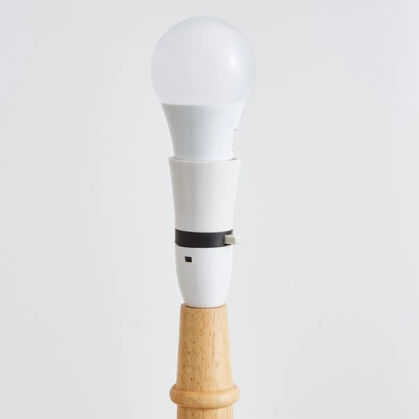 Legoli Turned Wood Floor Lamp Base 6 Legoli Turned Wood Floor Lamp Base - Image 4
