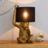 Odisha Resin Monkey Gold Table Lamp 2 Odisha Resin Monkey Gold Table Lamp -Dunelm 30625145