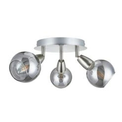 Tia 3 Light Semi Flush Spotlight -Dunelm 30647892 alt05