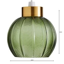 Colleen Glass Easy Fit Pendant Shade 31 Colleen Glass Easy Fit Pendant Shade -Dunelm 30671315 alt04
