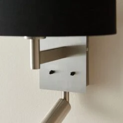 Reader Shaded Wall Light 28 Reader Shaded Wall Light -Dunelm 30671393 alt02