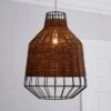 Ohio Easy Fit Pendant Shade 2 Ohio Easy Fit Pendant Shade -Dunelm 30671423
