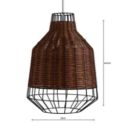 Ohio Easy Fit Pendant Shade -Dunelm 30671423 alt04