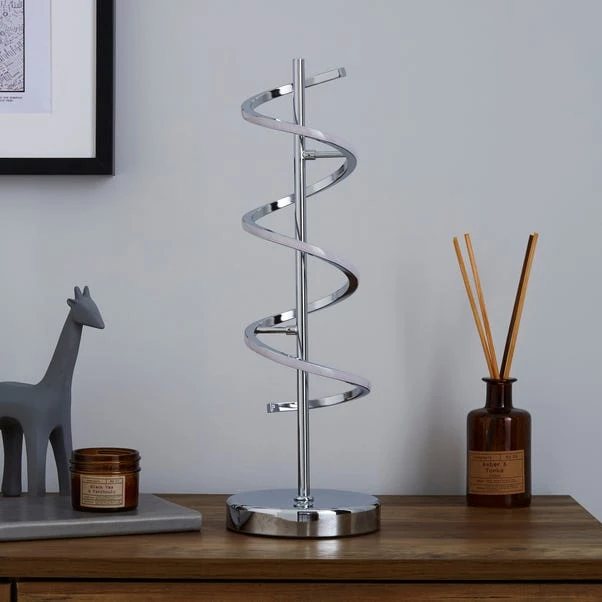 Apollo Integrated LED Chrome Touch Dimmable Table Lamp 4 Apollo Integrated LED Chrome Touch Dimmable Table Lamp - Image 2