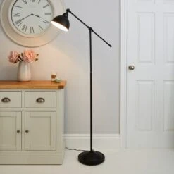 Lever Arm Floor Lamp -Dunelm 30674188