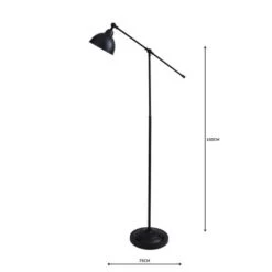 Lever Arm Floor Lamp -Dunelm 30674188 alt04