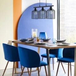 Siena 3 Light Diner Ceiling Light 27 Siena 3 Light Diner Ceiling Light -Dunelm 30674212 alt06