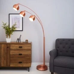 Herm 3 Arm Arc Floor Lamp 20 Herm 3 Arm Arc Floor Lamp -Dunelm 30674395