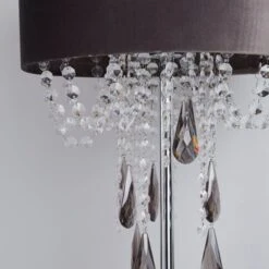 Halle French Velvet Jewel Floor Lamp 16 Halle French Velvet Jewel Floor Lamp -Dunelm 30674426 alt02