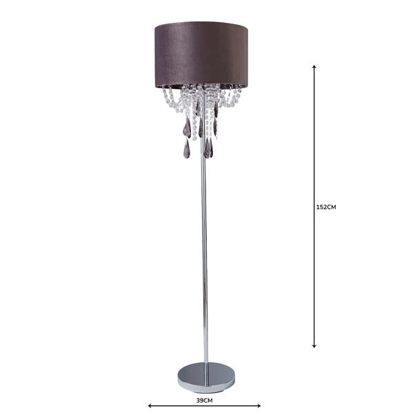 Halle French Velvet Jewel Floor Lamp 6 Halle French Velvet Jewel Floor Lamp - Image 5