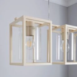 London Industrial 3 Light Diner Ceiling Light -Dunelm 30674438 alt03