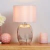 Seychelles Mini Blush Pink Table Lamp 2 Seychelles Mini Blush Pink Table Lamp -Dunelm 30690666
