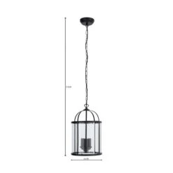 Hurricane 3 Light Pendant Light -Dunelm 30690745 alt07