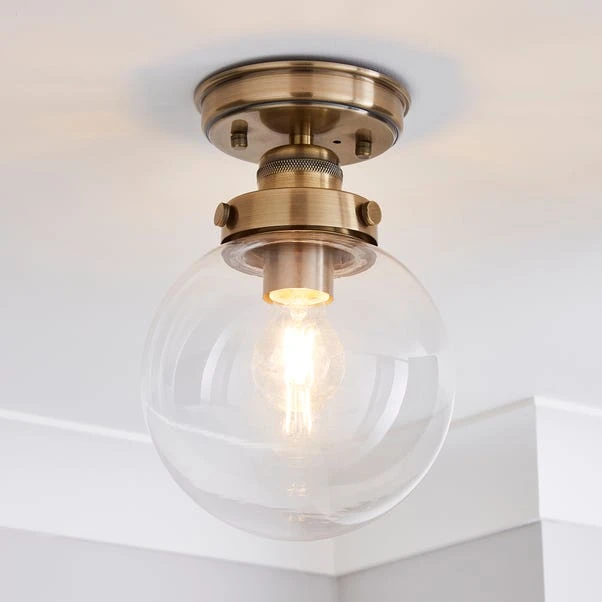Broden Bathroom Flush Ceiling Light 3 Broden Bathroom Flush Ceiling Light