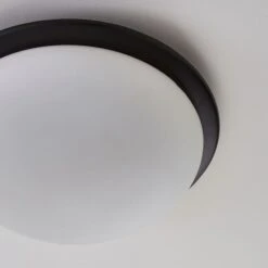 Lotto Bathroom Flush Ceiling Light -Dunelm 30713584 alt02