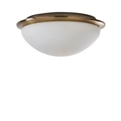 Lotto Bathroom Flush Ceiling Light -Dunelm 30713585 alt05