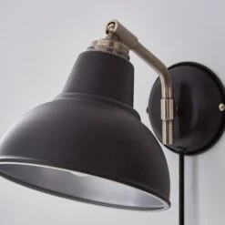 Bradwell Plug In Wall Light 23 Bradwell Plug In Wall Light -Dunelm 30713614 alt02