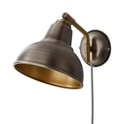 Bradwell Plug In Wall Light 18 Bradwell Plug In Wall Light -Dunelm 30713615 alt04