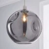 Alexis Glass Easy Fit Pendant Shade 2 Alexis Glass Easy Fit Pendant Shade -Dunelm 30713670