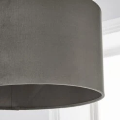 Nesa Velvet Lamp Shade -Dunelm 30713694 alt02
