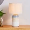 Audre Ceramic Glaze Table Lamp -Dunelm 30713706