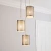 Vienna 3 Light Cluster Ceiling Light 1 Vienna 3 Light Cluster Ceiling Light -Dunelm 30713712