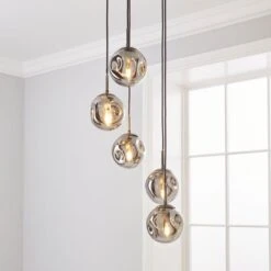 Alexis 5 Light Cluster Ceiling Light 31 Alexis 5 Light Cluster Ceiling Light -Dunelm 30713726