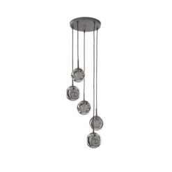 Alexis 5 Light Cluster Ceiling Light 35 Alexis 5 Light Cluster Ceiling Light -Dunelm 30713726 alt04
