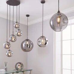 Alexis 5 Light Cluster Ceiling Light 37 Alexis 5 Light Cluster Ceiling Light -Dunelm 30713726 alt07