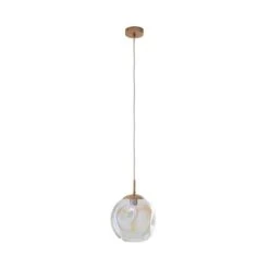Alexis Glass Pendant Light -Dunelm 30713727 alt05