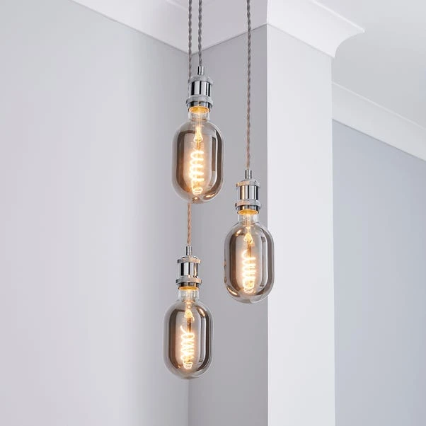 Charlie 3 Light Cluster Ceiling Light 10 Charlie 3 Light Cluster Ceiling Light - Image 8