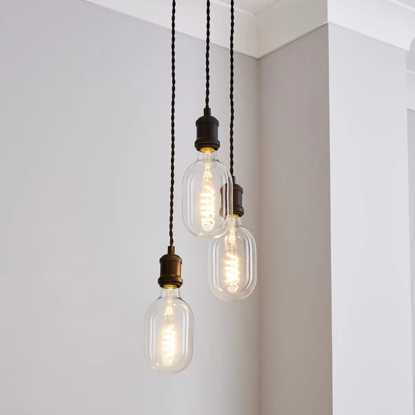 Charlie 3 Light Cluster Ceiling Light 3 Charlie 3 Light Cluster Ceiling Light