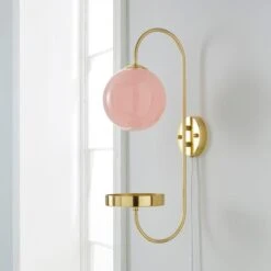 Gigi Plug In Wall Light With Shelf -Dunelm 30713788 alt01