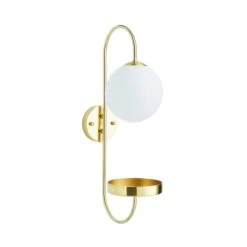 Gigi Plug In Wall Light With Shelf -Dunelm 30713789 alt05