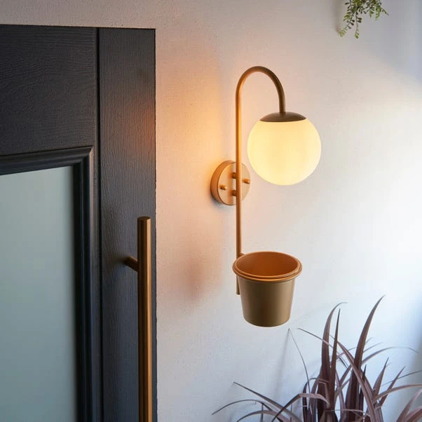 Naomi Outdoor Plant Pot Wall Light 8 Naomi Outdoor Plant Pot Wall Light - Image 6