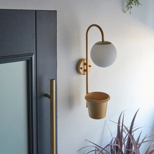 Naomi Outdoor Plant Pot Wall Light 9 Naomi Outdoor Plant Pot Wall Light - Image 7