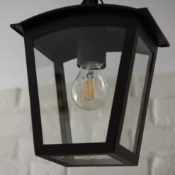 Leese Outdoor Semi Flush Porch Light 23 Leese Outdoor Semi Flush Porch Light -Dunelm 30730474 alt03