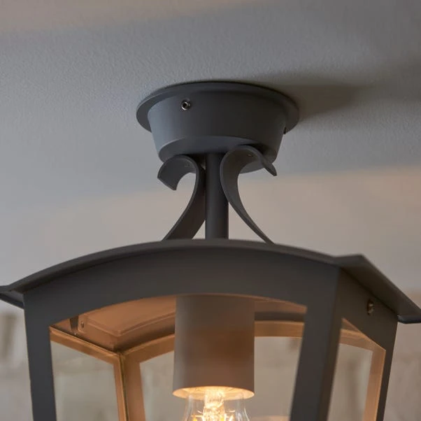 Leese Outdoor Semi Flush Porch Light 5 Leese Outdoor Semi Flush Porch Light - Image 3