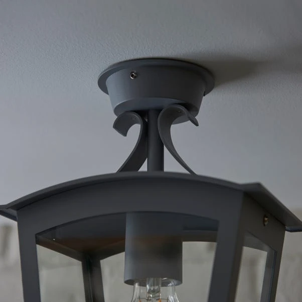 Leese Outdoor Semi Flush Porch Light 6 Leese Outdoor Semi Flush Porch Light - Image 4