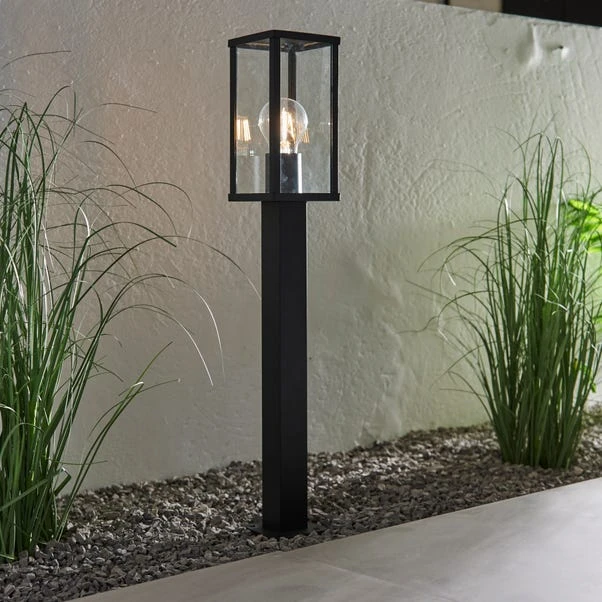London Industrial Outdoor Floor Path Light 3 London Industrial Outdoor Floor Path Light