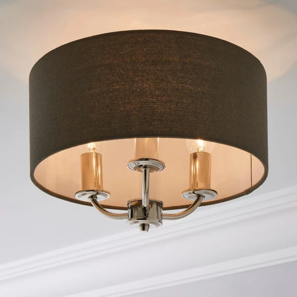 Preston 3 Light Flush Ceiling Light 17 Preston 3 Light Flush Ceiling Light - Image 15