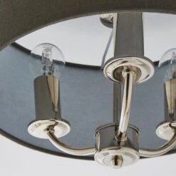 Preston 3 Light Flush Ceiling Light 38 Preston 3 Light Flush Ceiling Light -Dunelm 30730505 alt02