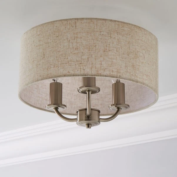 Preston 3 Light Flush Ceiling Light 11 Preston 3 Light Flush Ceiling Light - Image 9