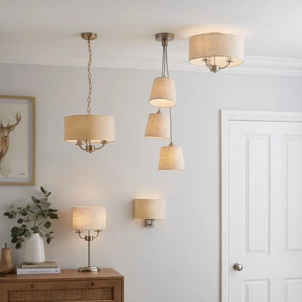 Preston 3 Light Flush Ceiling Light 15 Preston 3 Light Flush Ceiling Light - Image 13