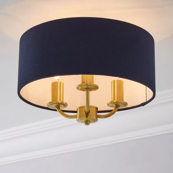 Preston 3 Light Flush Ceiling Light 3 Preston 3 Light Flush Ceiling Light